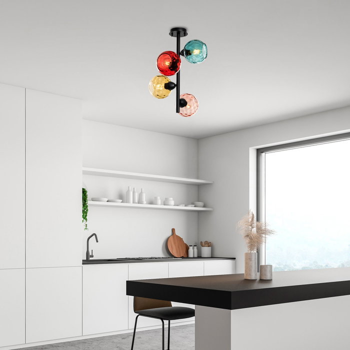 Opviq Benek - 15 - 14496 Multicolor y Negra